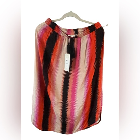 MASAI COPENHAGEN
Silja Stripe Drawstring Waist Midi Skirt - Picture 3 of 6